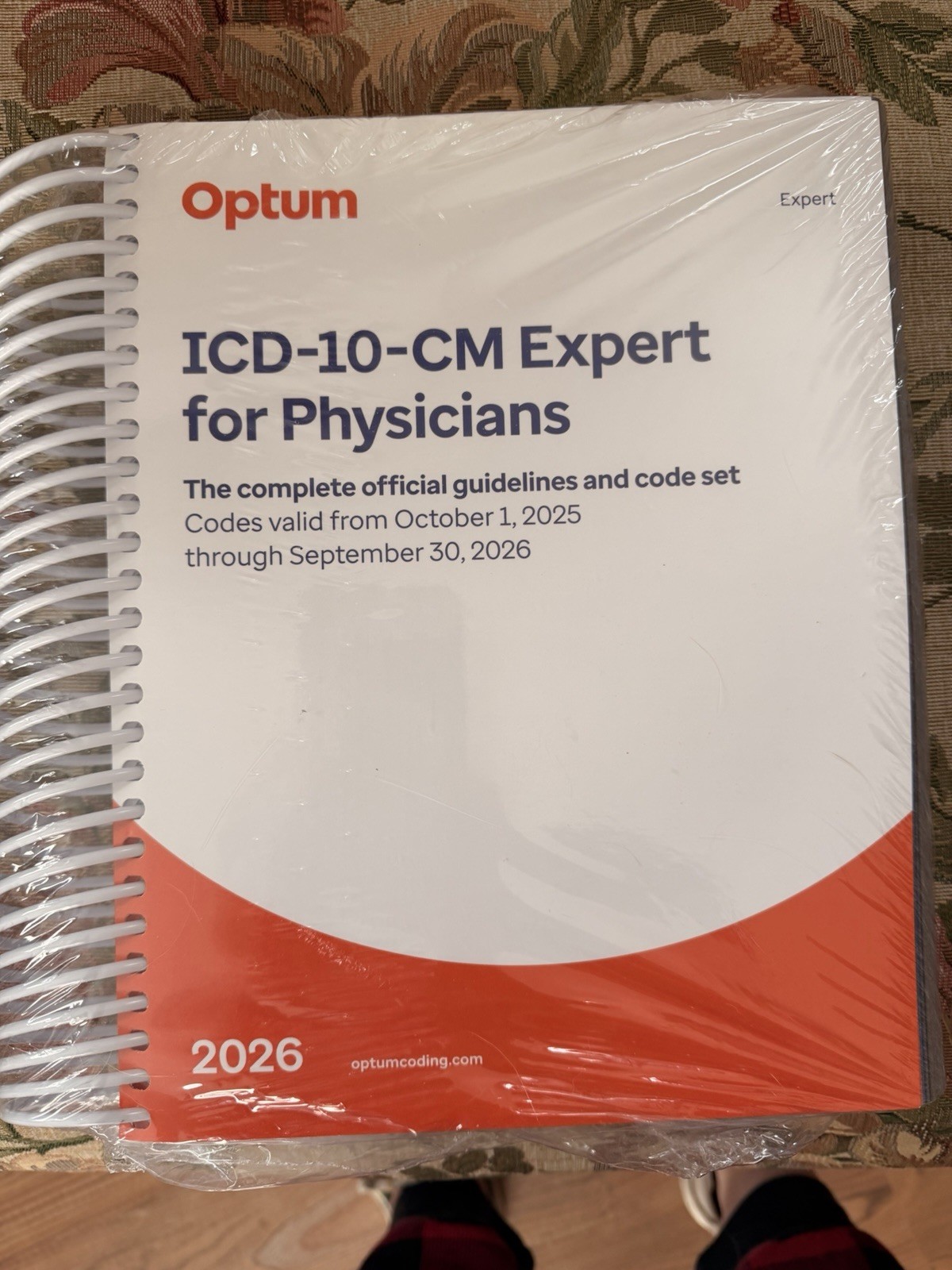 ICD-10-CM Expert for Physicians Book official guidelines code set Codes 2026