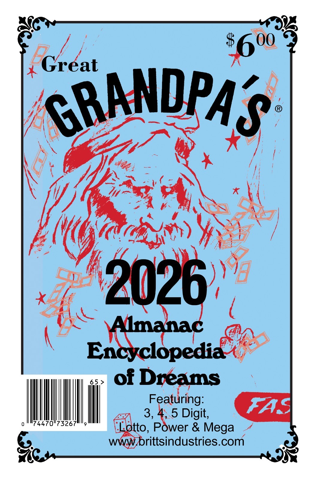 2026 Grandpa’s Almanac – Lottery Book – Dream Book – Numerology Book – Lottery
