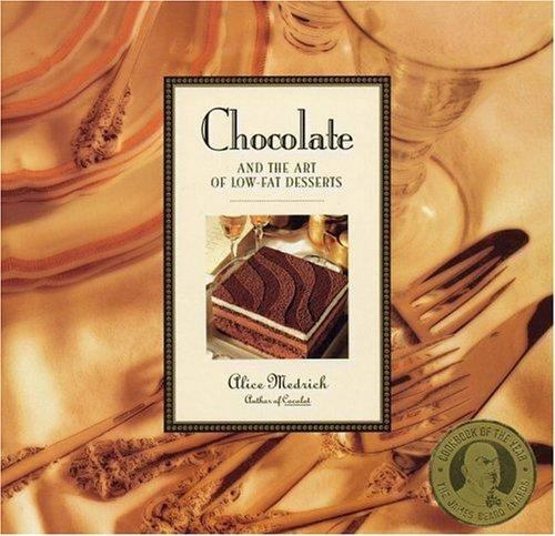 Chocolate and the Art of Low-Fat Desserts – hardcover, Medrich, 9780446516662