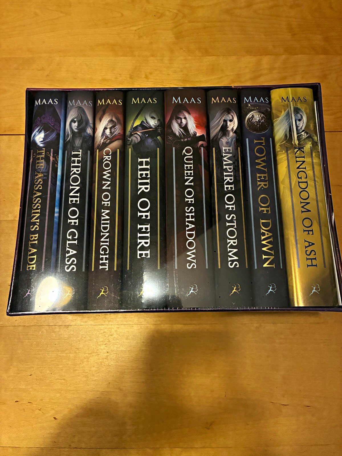 Sarah J. Maas Throne of Glass OOP Box Set Original Covers Sealed