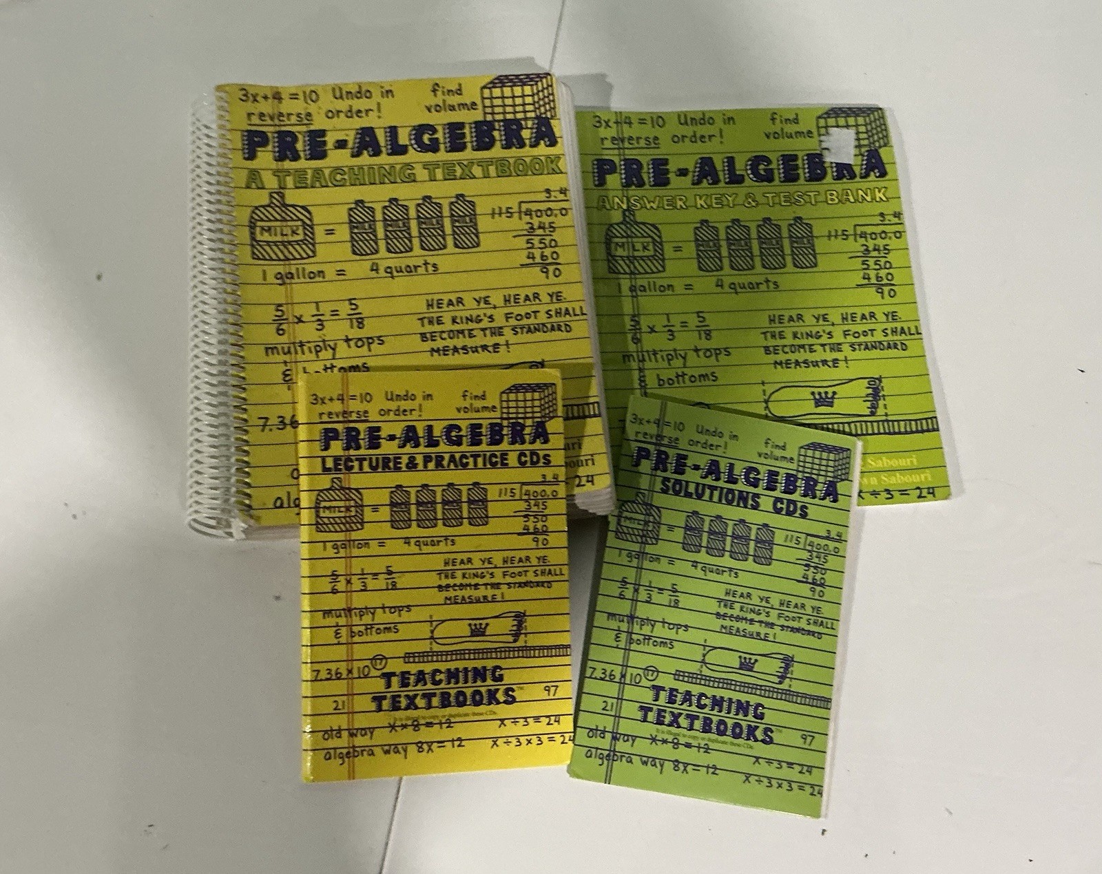 Teaching Textbooks Pre-Algebra