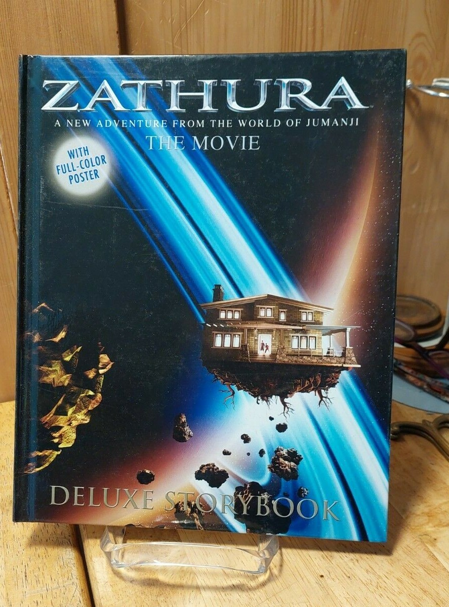 ZATHURA THE MOVIE. 2005 DELUXE STORYBOOK. COLUMBIA PICTURES. HARDCOVER BOOK