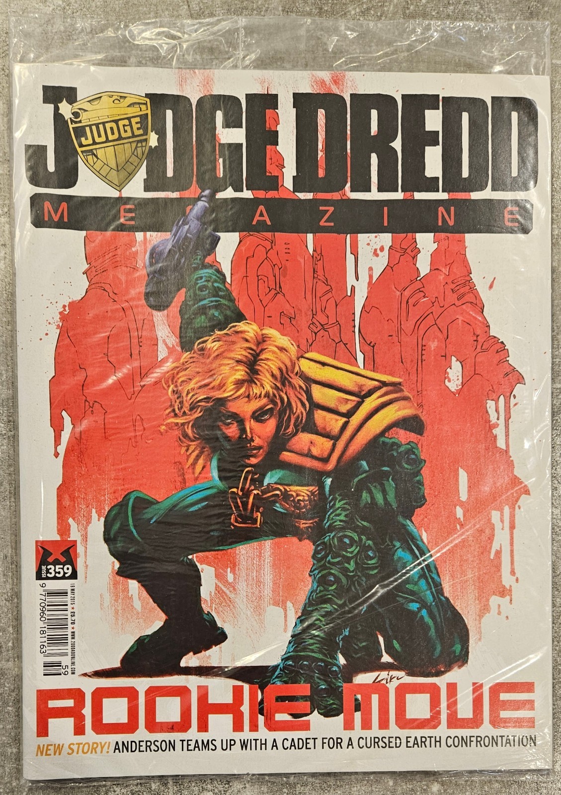 Judge Dredd Megazine – Volume 5 – Issue 359 – Sealed – Brand New – Unread