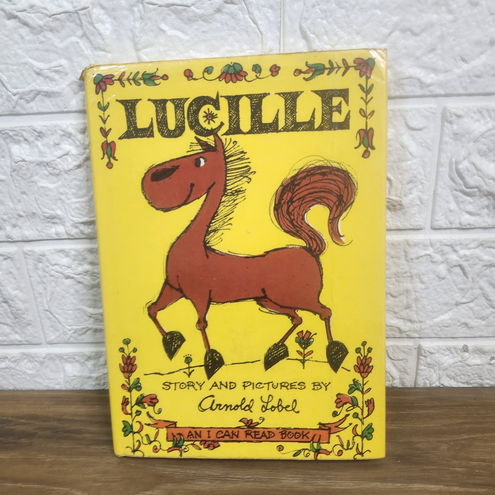Vintage LUCILLE by Arnold Lobel 1964 Children’s I Can Read Book Hardcover