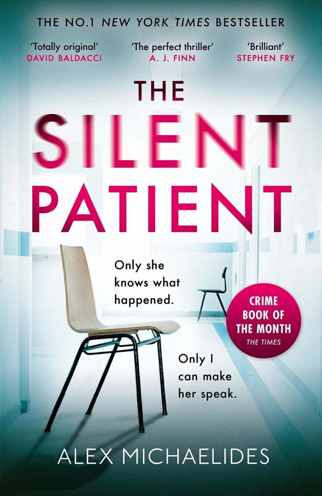 The Silent Patient by Alex Michaelides (English, Paperback) Brand New Book