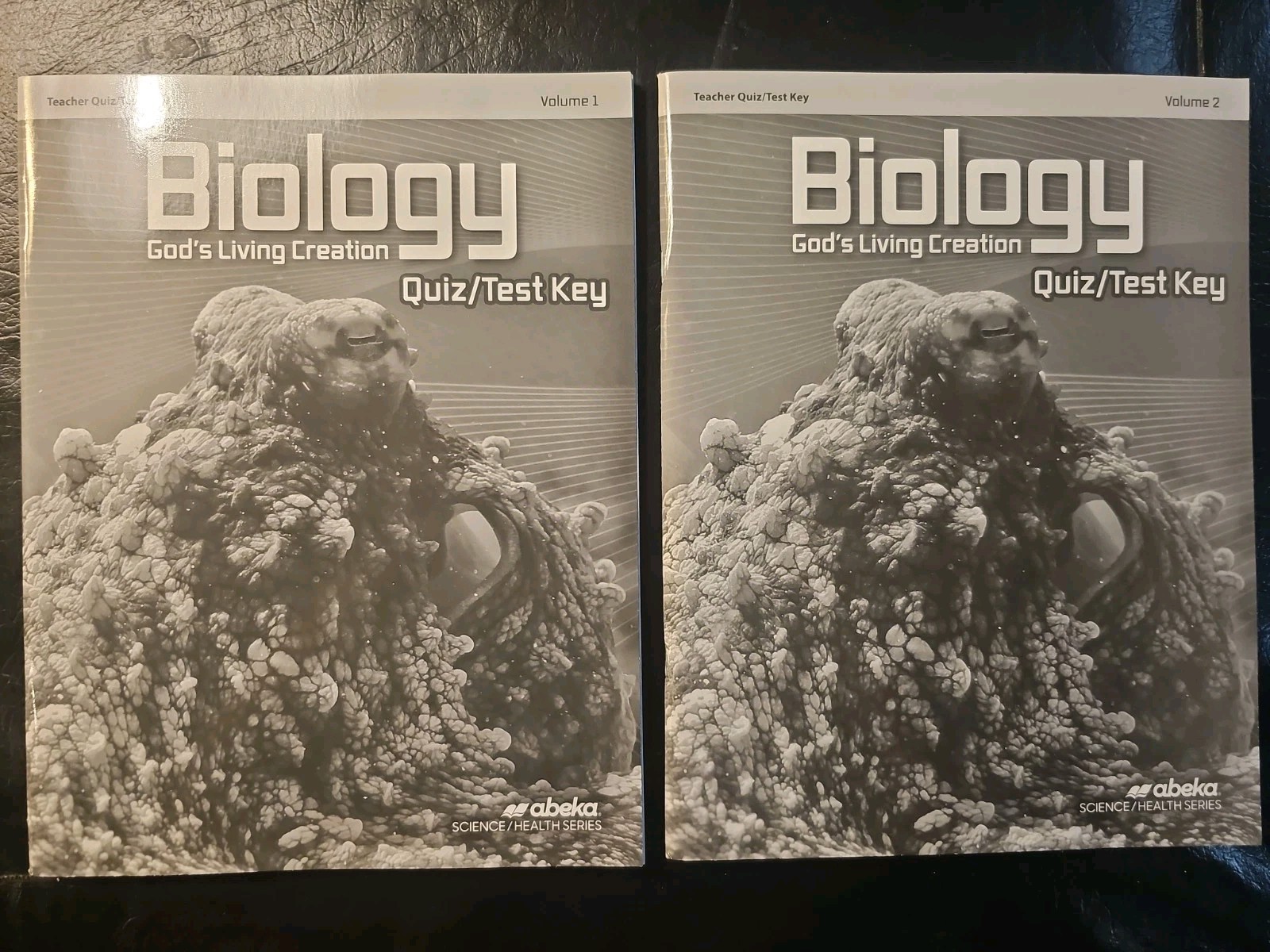 Abeka Biology God’s Living Creation Quiz/Test Key Vols 1 & 2 Teacher’s Edition
