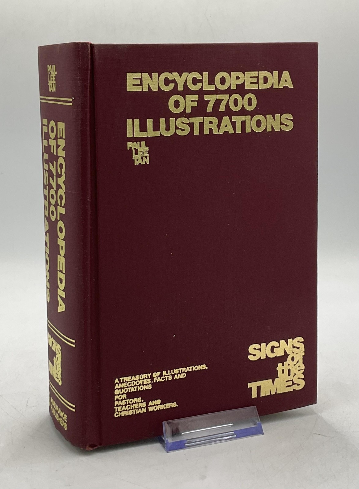 Vintage ENCYCLOPEDIA OF 7700 ILLUSTRATIONS Paul Lee Tan Assurance 1979 Hardcover