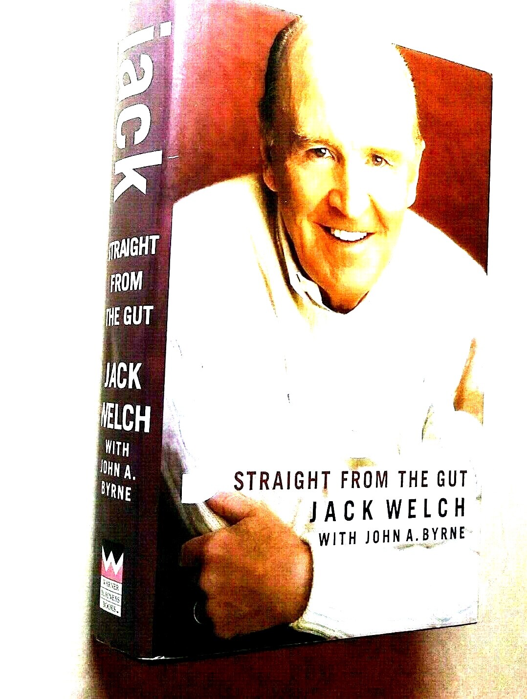 Jack Straight from the Gut Jack Welch Hardcover Business Leadership