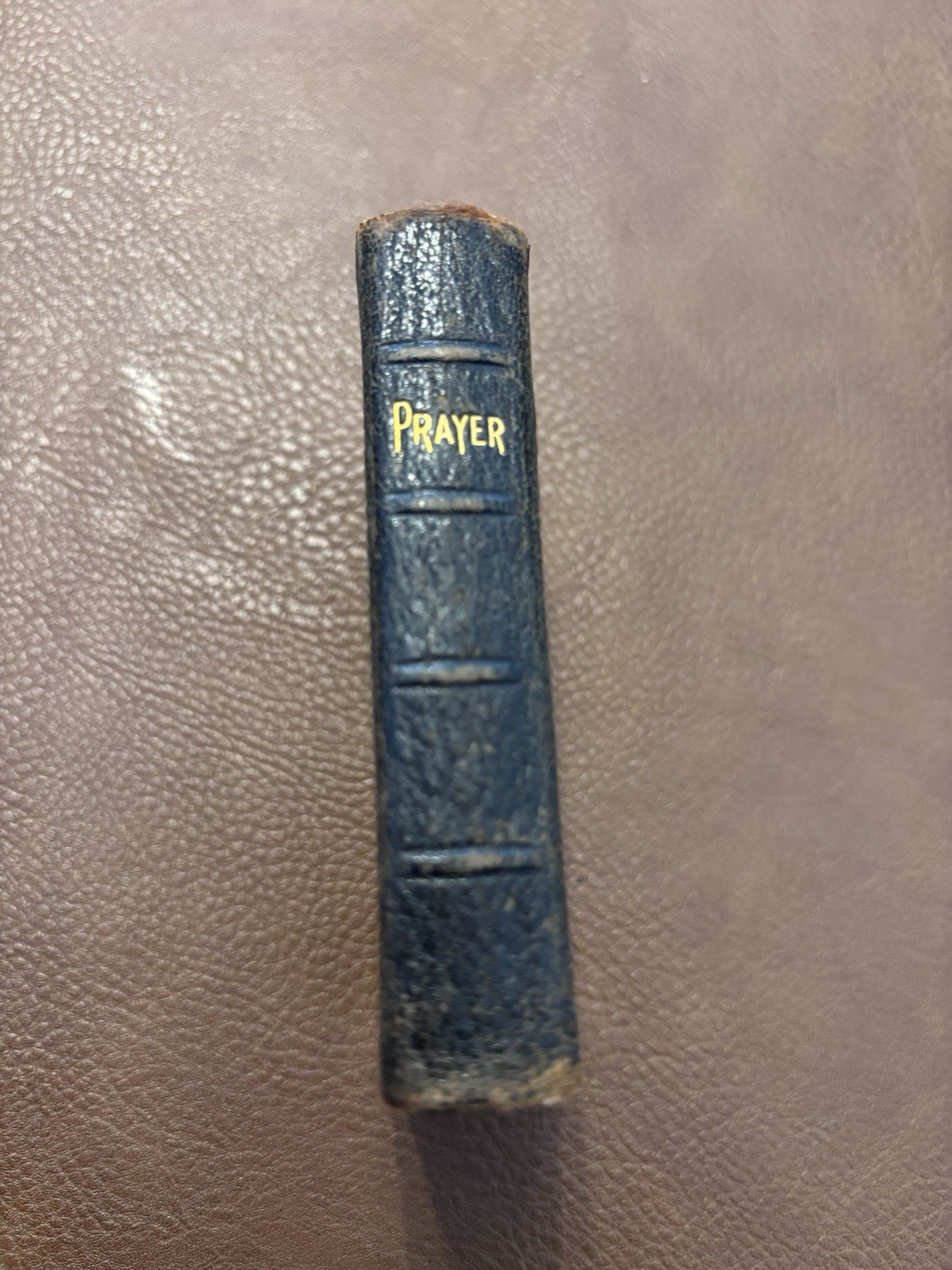 RARE miniature Leather Bound- ‘The Book Of Common Prayer’ London, 1868