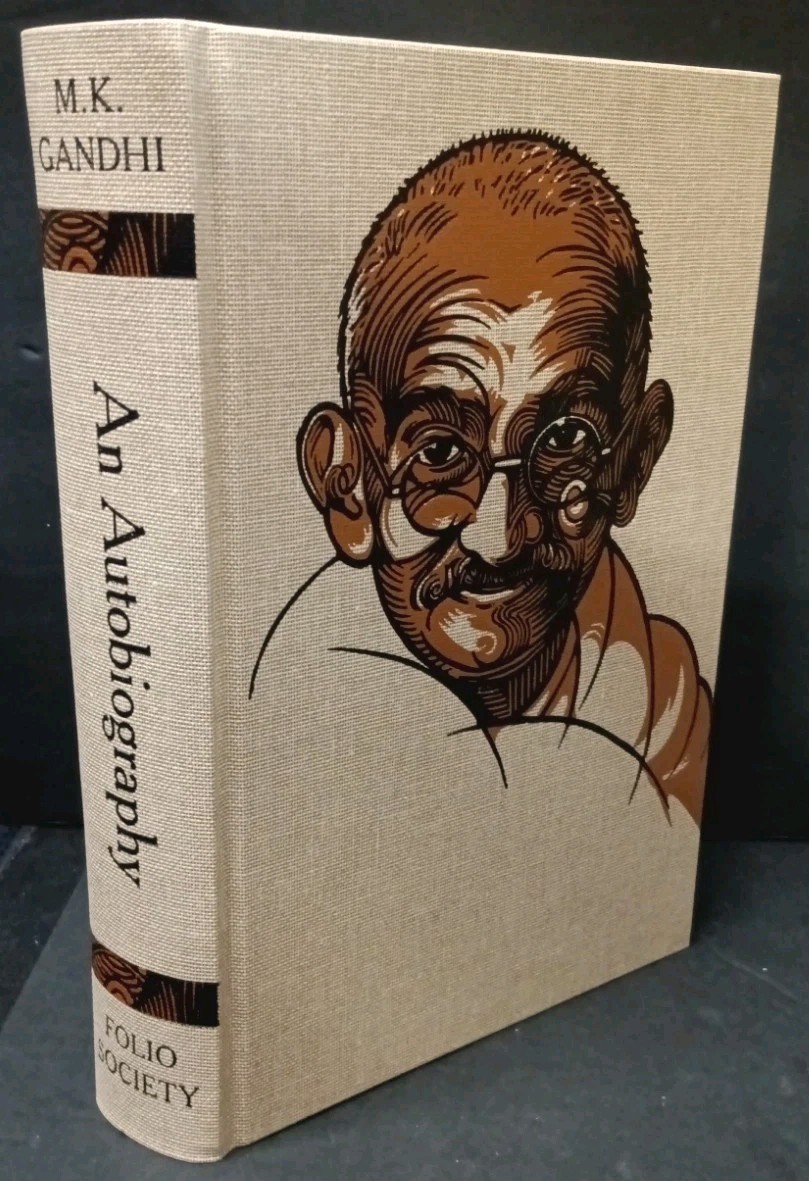 2010 M. K. GANDHI. An Autobiography; My Experiments with Truth HC VG
