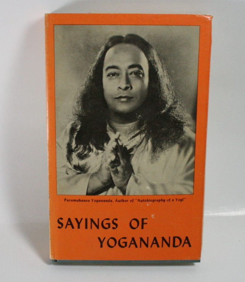 Sayings Of Yogananda Paramahansa Yogananda – 1968 3rd Ed. Hardcover Dust Jacket