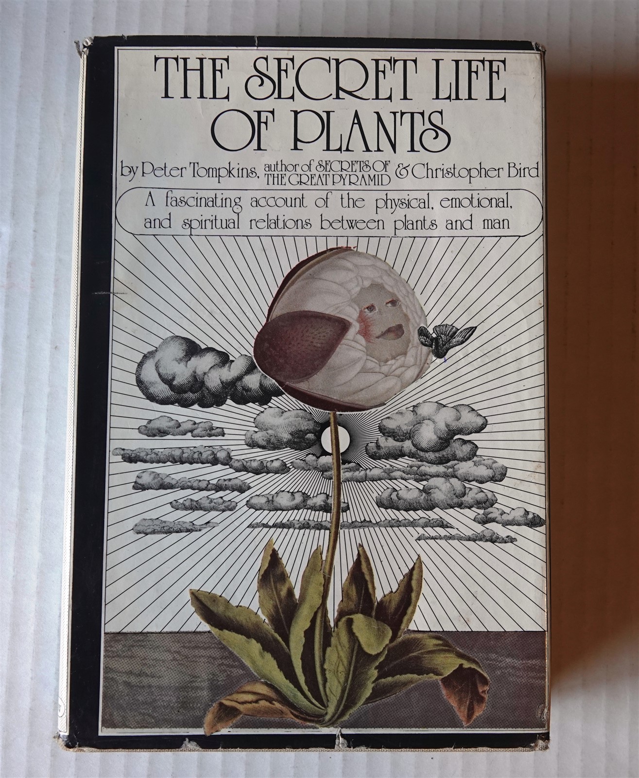 The Secret Life Of Plants by Tompkins. 1973 hardcover Stated First Edition VG