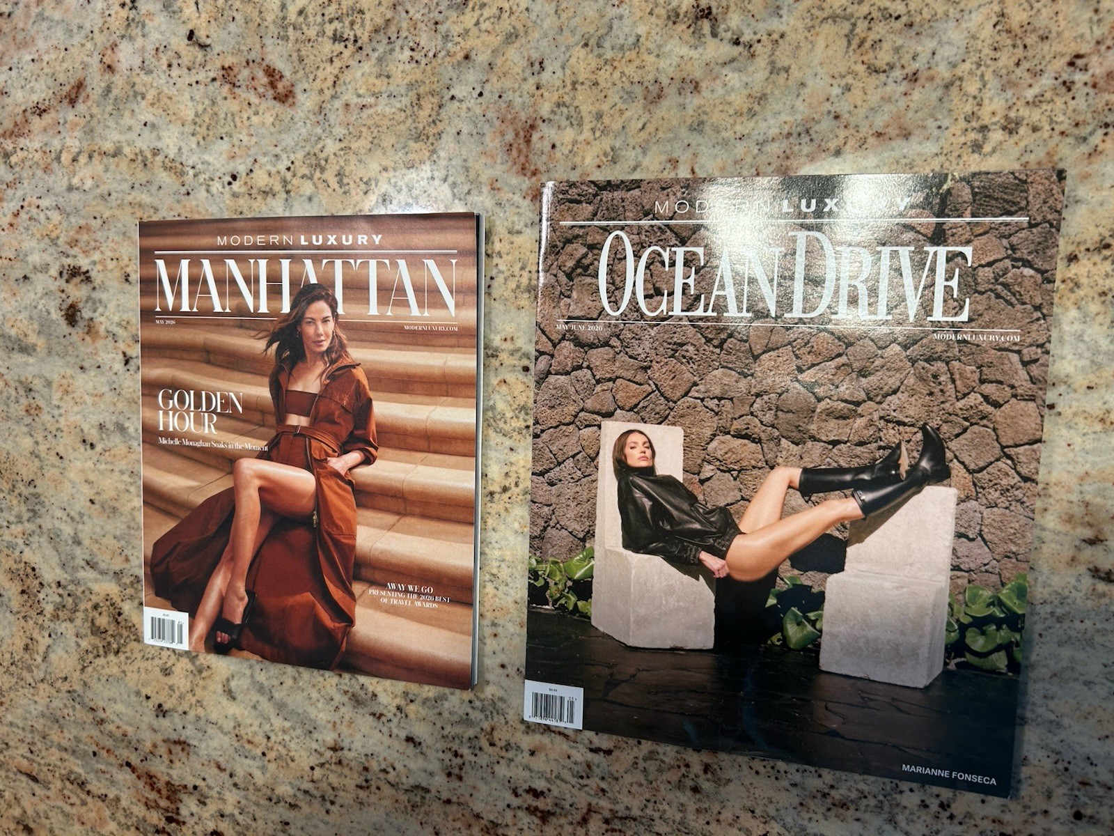 2 Modern Luxury Magazines: Manhattan May 2026 and Ocean Drive May/June 2026!!