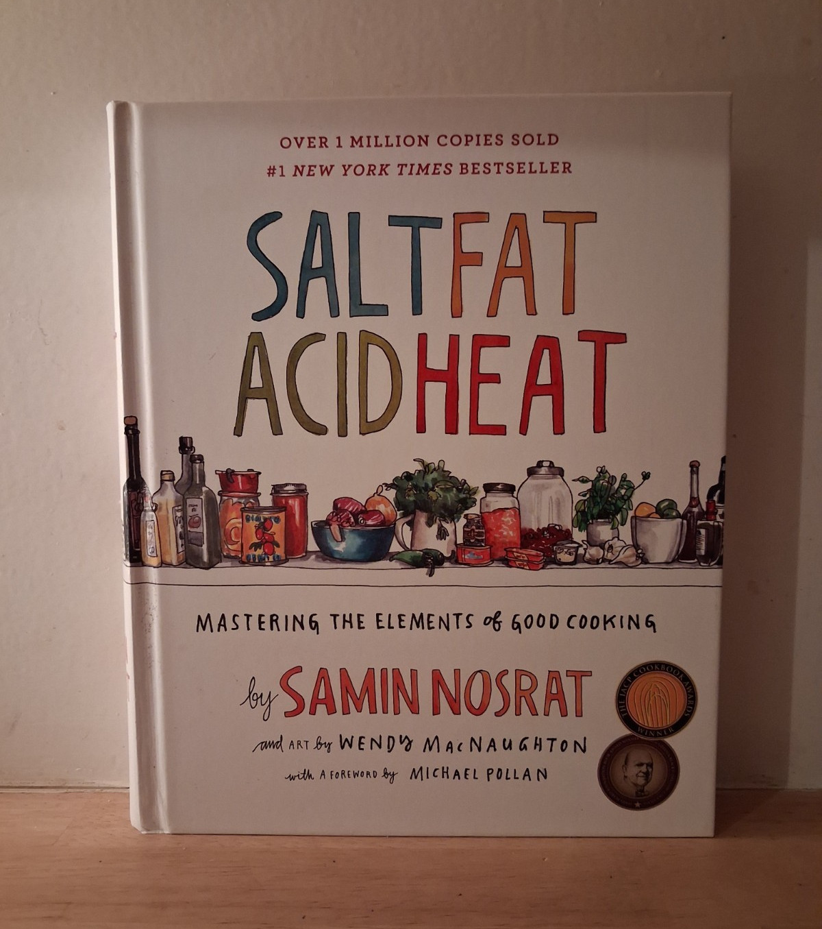 Samin Nosrat Salt, Fat, Acid, Heat HC 2017 Illustrated