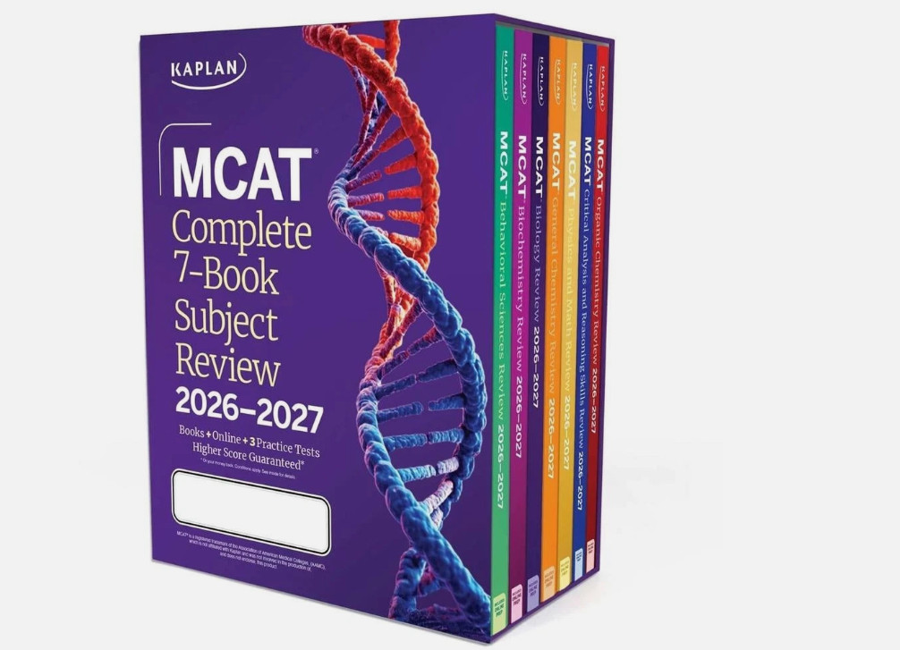MCAT Complete 7-Book Subject Review 2026-2027, Set Includes Books, Online Prep,