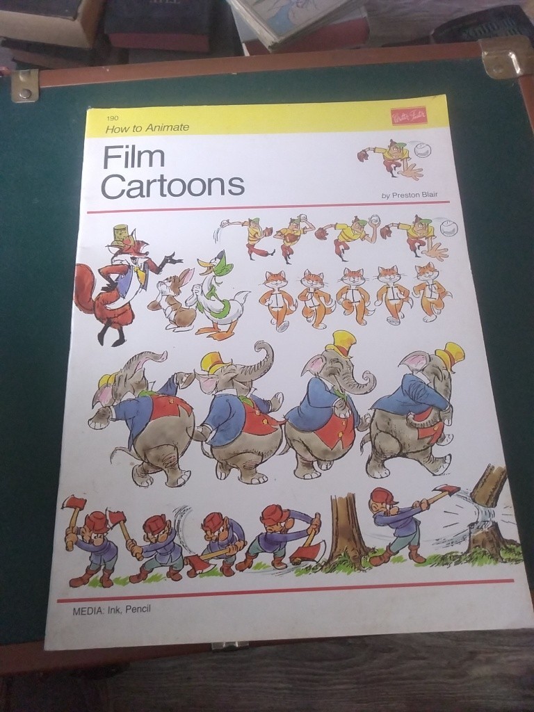 How To Animate Film Cartoons By Preston Blair 1990