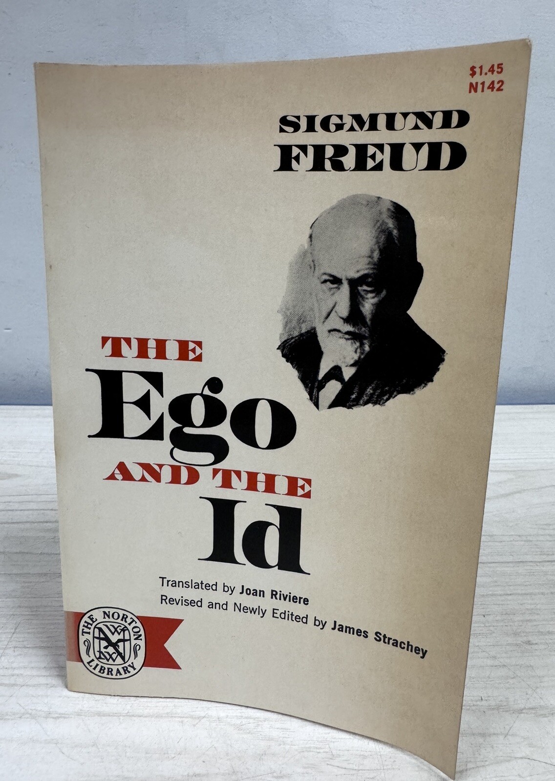 The Ego and the ID Sigmund Freud 1962 Norton Library VTG Paperback-Great Cond!
