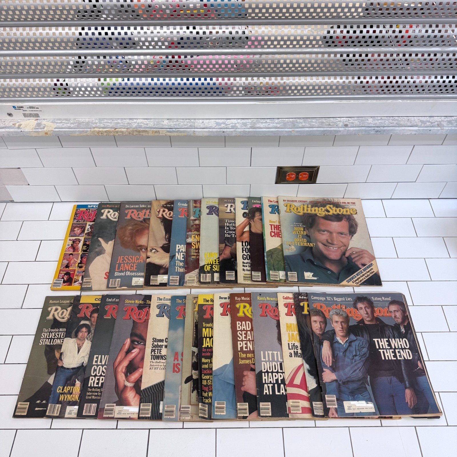 Rolling Stone Magazines Lot of 26 Vintage Issues 1981-1984