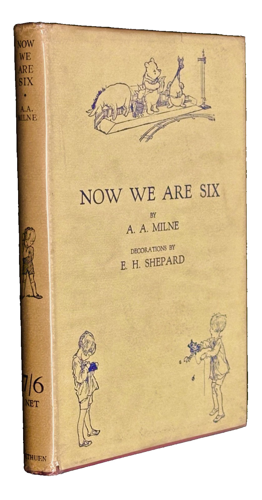 A A Milne Now We Are Six 1st London Methuen 1927 F/F 1/1