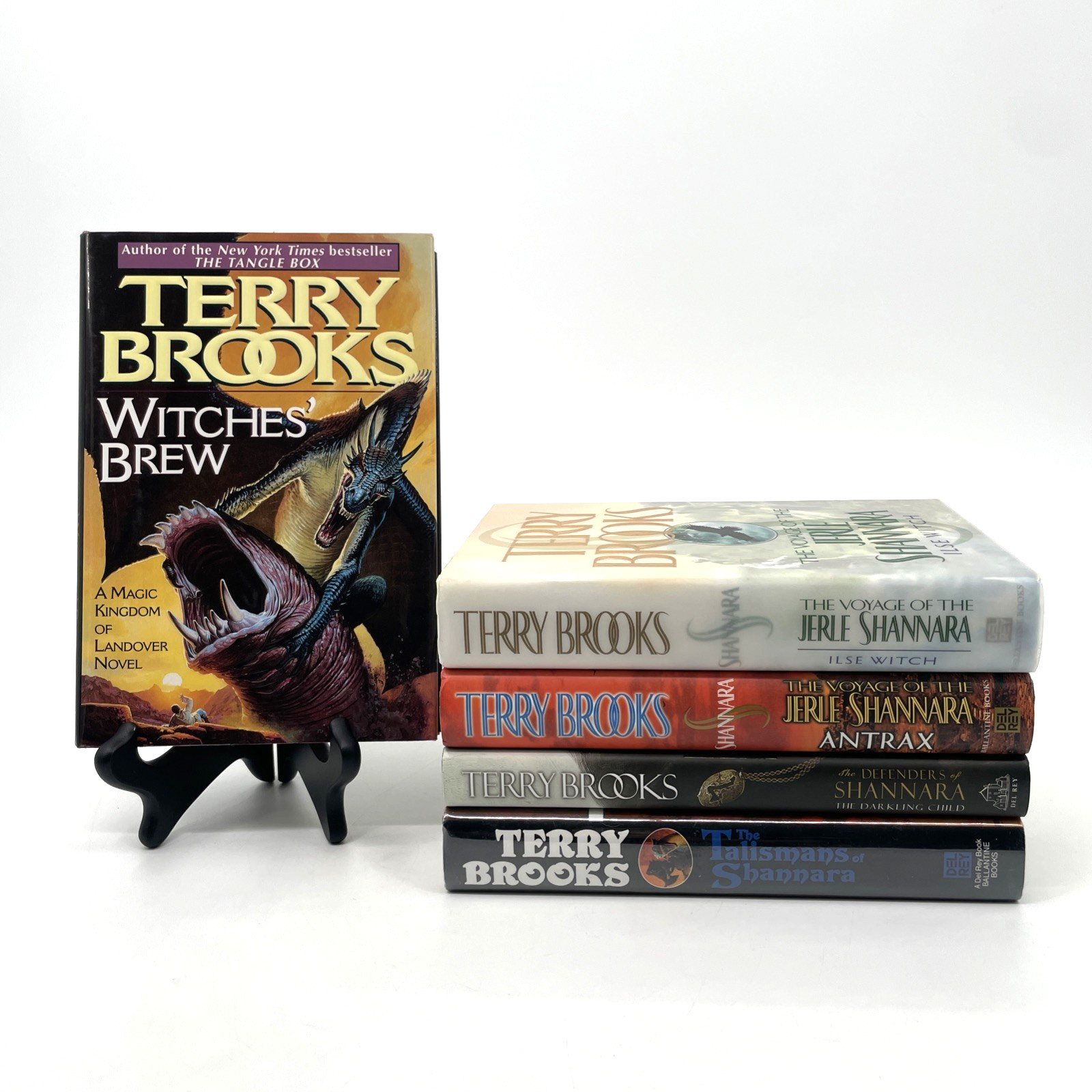 Terry Brooks 5 Book Lot 4 Shannara + 1 Landover Novels All 1st Printing FE HC DJ