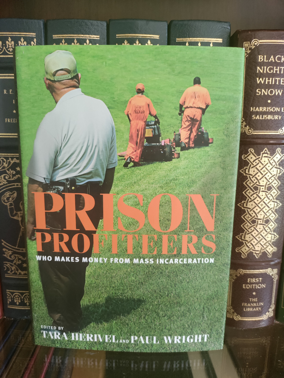 PRISON PROFITEERS_Tara J. Herivel_HCDJ_1st Edition_Ex-library_Very Good