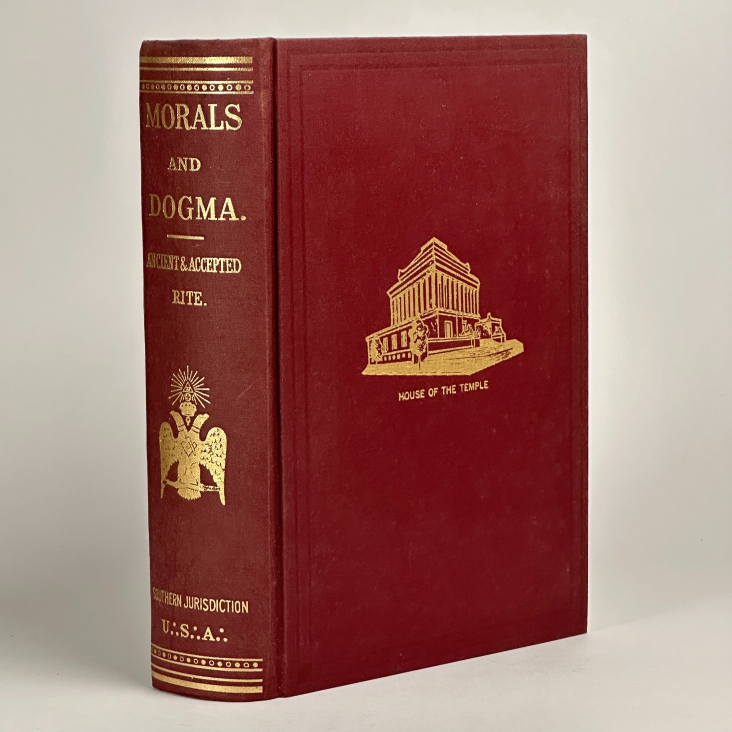 1966 Scottish Rite Freemasonry “Morals and Dogma” Albert Pike (Hardcover)