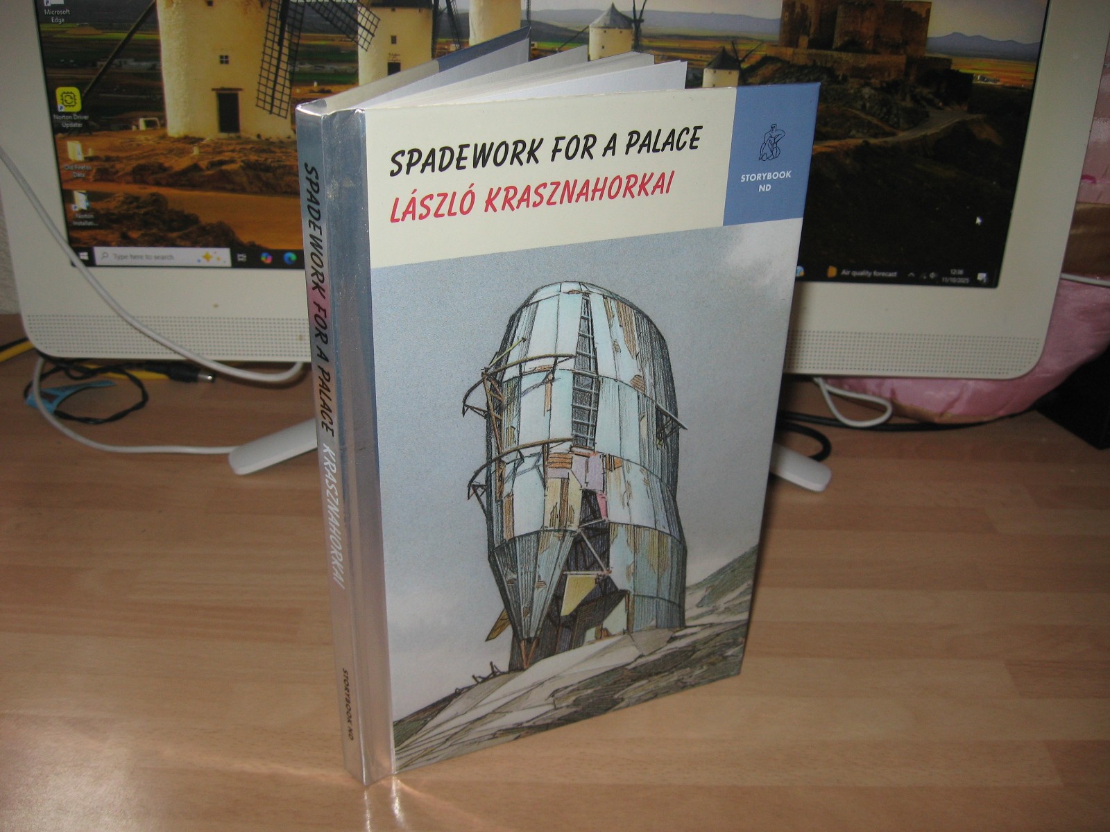Laszlo Krasznahorkai Nobel Prize Winner 2025 1st Spadework For A Palace novella
