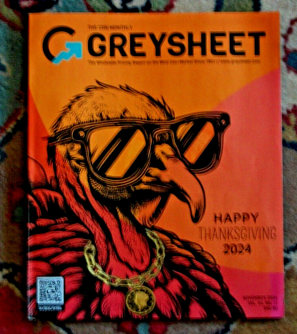 Official Greysheet Magazine CDN WHOLESALE PRICING REPORT NOV 2024 VOL VII No.11