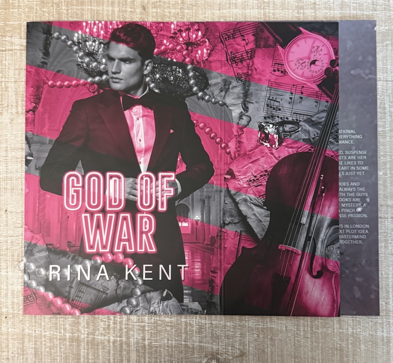 God of War by Rina Kent Dust Jacket Legacy of Gods