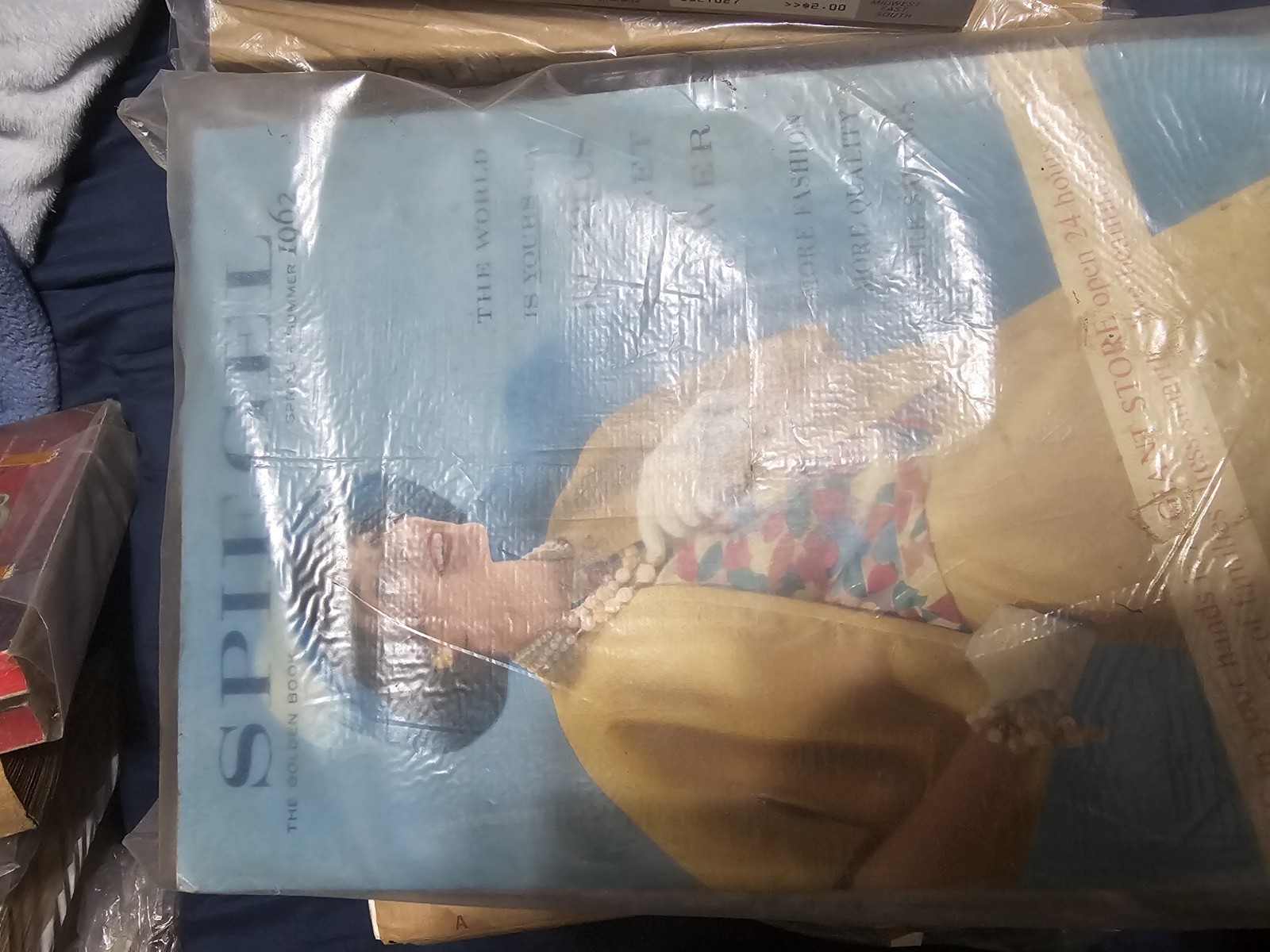 Vintage 1962 Spiegel Catalog Spring / Summer. Intact all pages, Still in Plastic