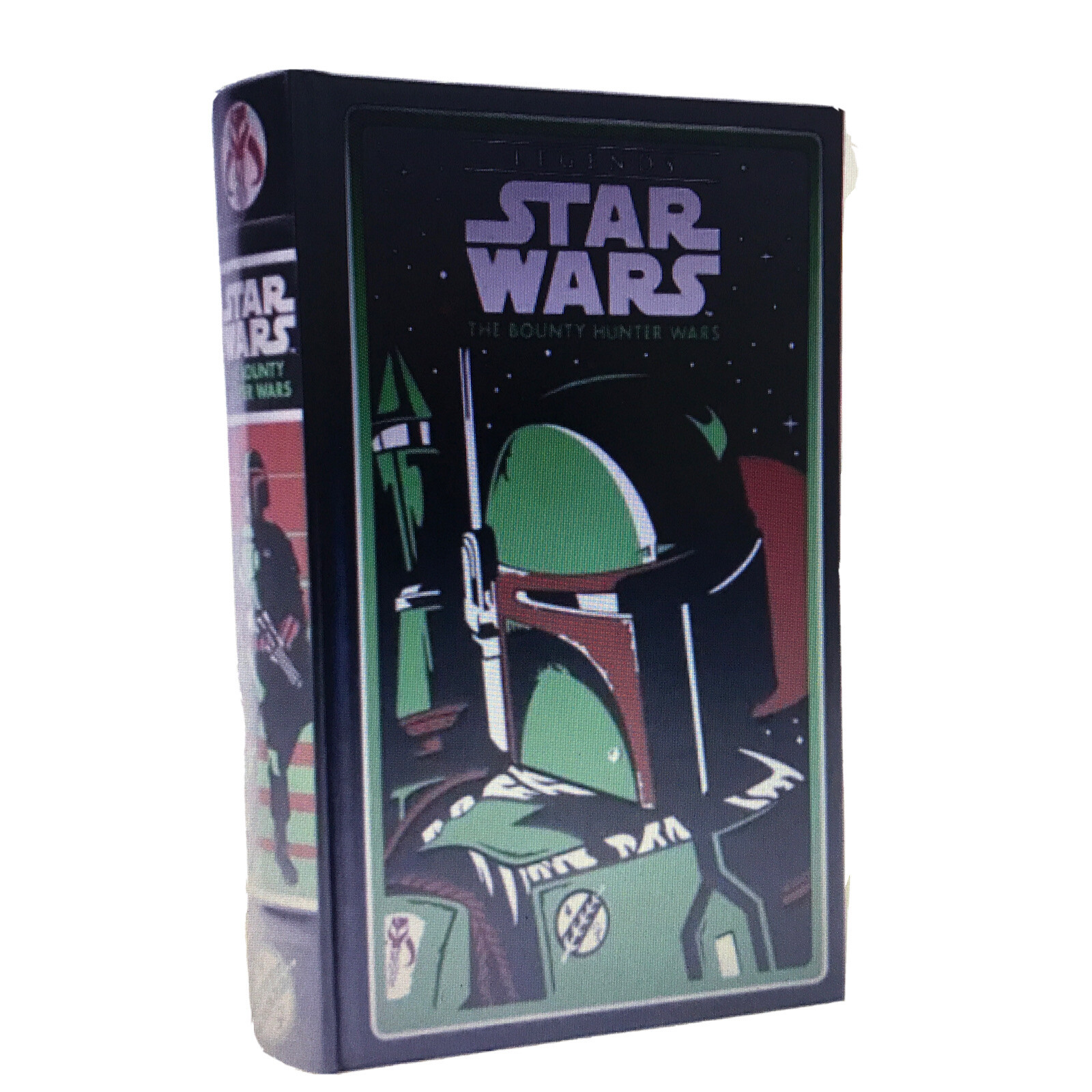 ❤️STAR WARS: THE BOUNTY HUNTER WARS Leather Bound Hrdcover Collectible Book NEW
