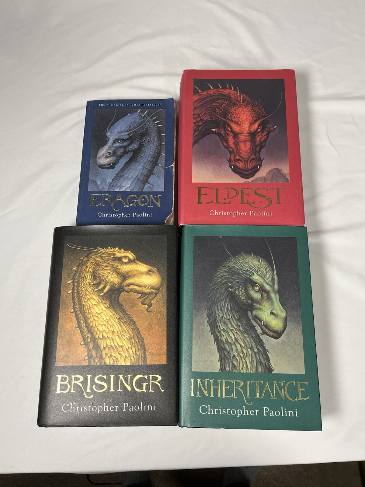 Lot of 4 – Christopher Paolini – Inheritance Cycle Series – Complete 1-4
