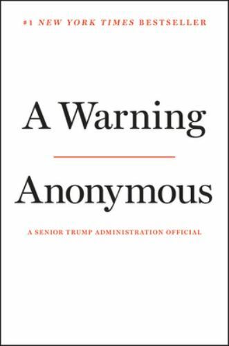 A Warning – 1538718464, hardcover, Anonymous