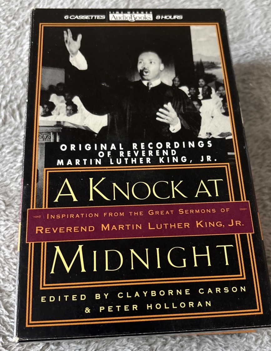 A Knock At Midnight Martin Luther King JR 6 Cassette 8 Hours Audio Book ..RARE