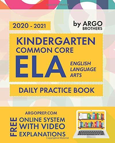 Common Core ELA Kindergarten Daily Practice book by Brothers, Argo
