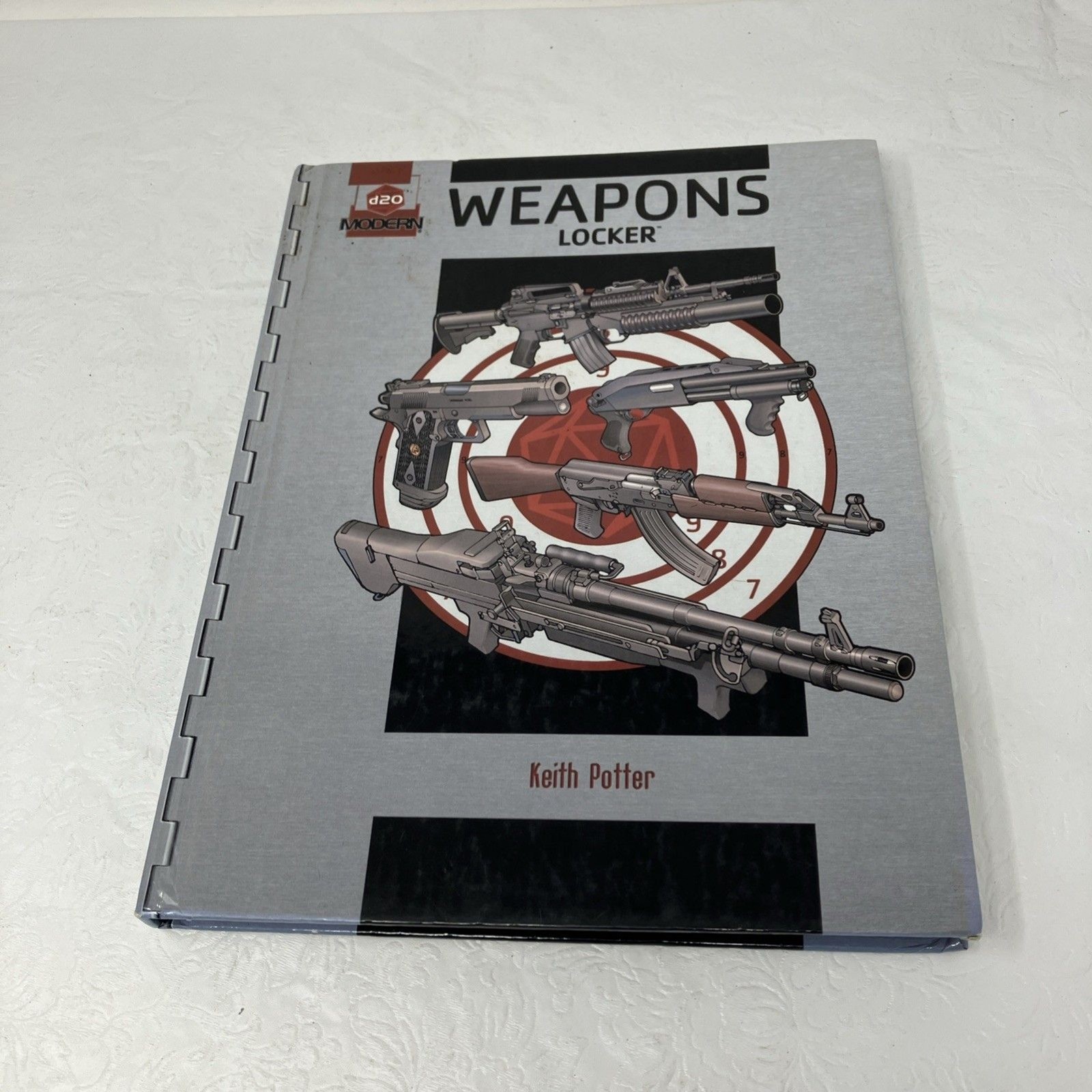 D20 Modern Weapons Locker –Wizards of the Coast –RPG Sourcebook 2004 Hardcover