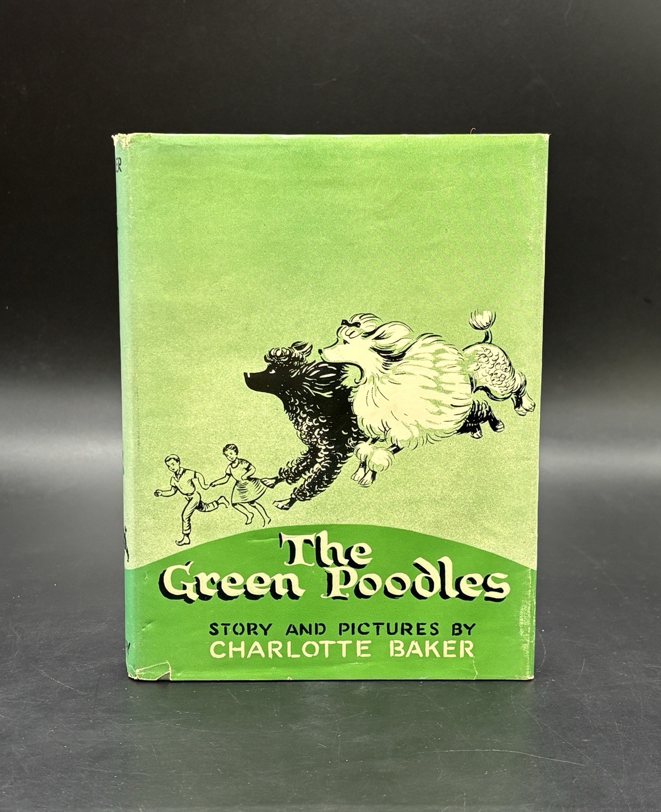 The Green Poodles By Charlotte Baker~1956 TRUE First Edition/First Printing HCDJ