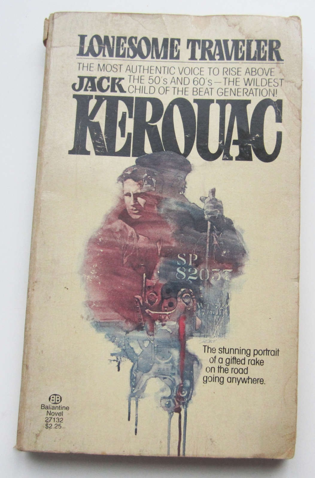 Lonesome Traveler by Jack Kerouac Vintage 1977 Ballantine Paperback 2nd Printing