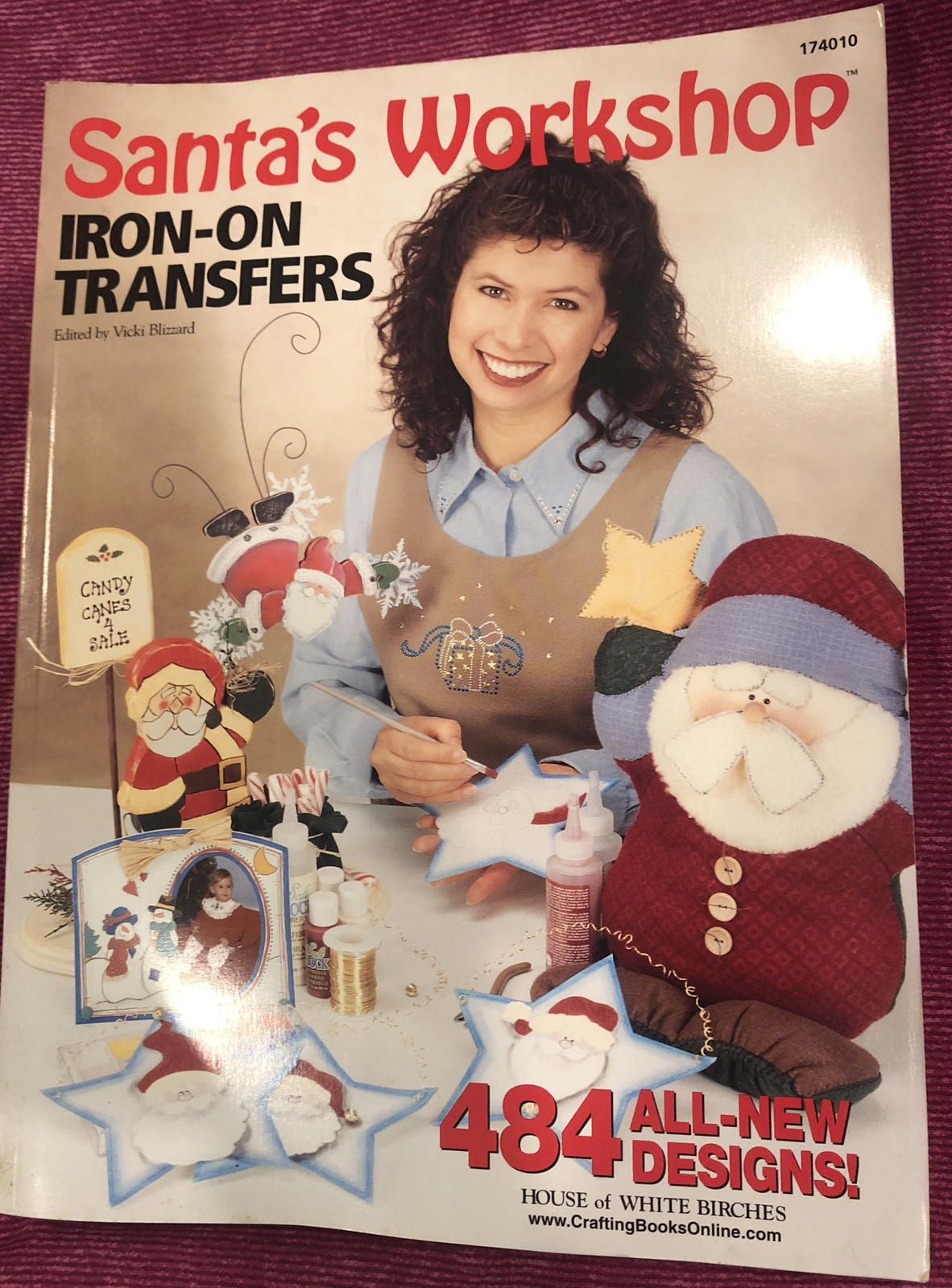 Book Santa s Workshop Iron on Transfers and Project Book  – 484 Designs 