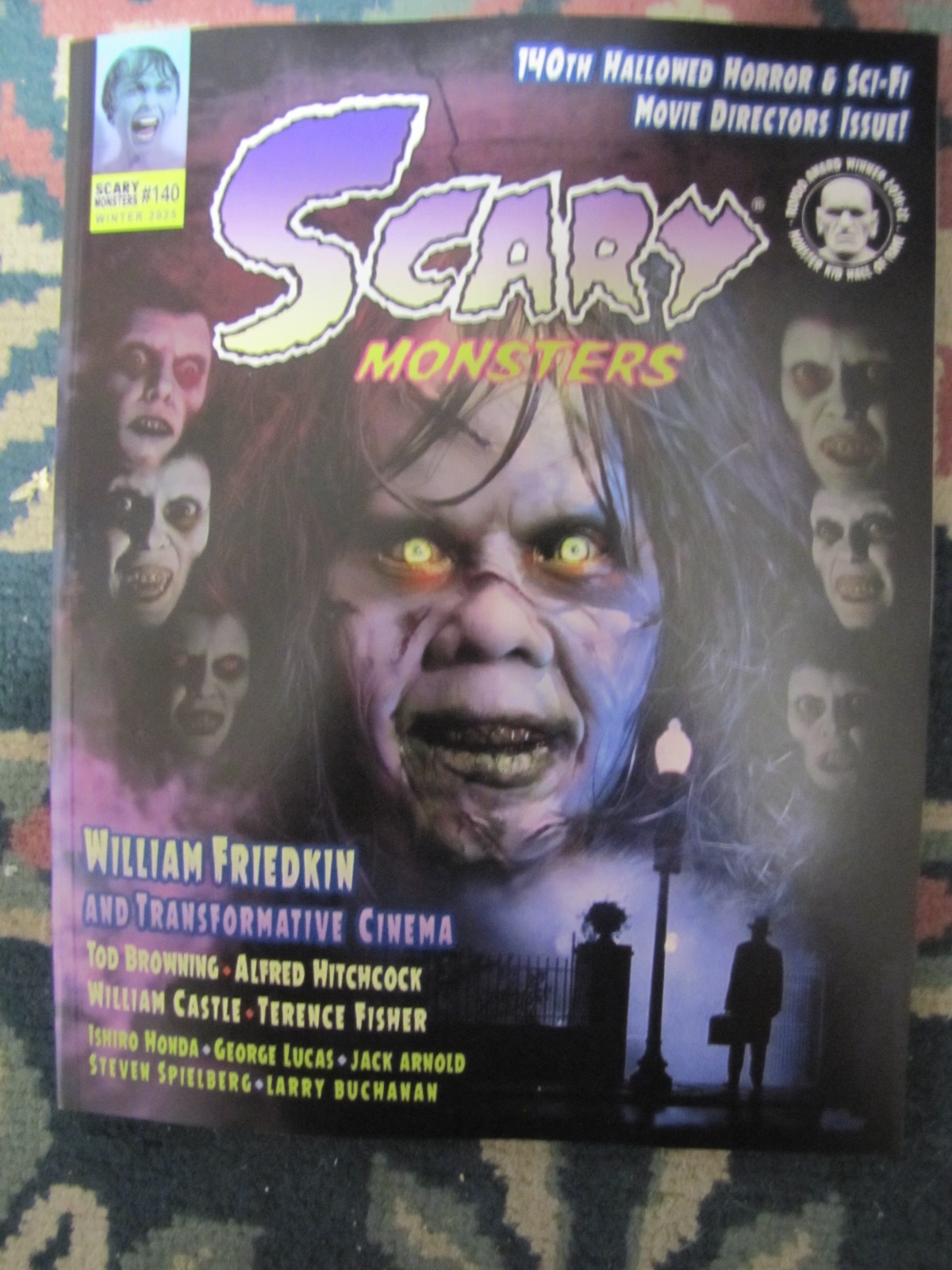 Scary Monsters 140—Hallowed Horror & Sci-Fi Movie Directors Issue Brand new