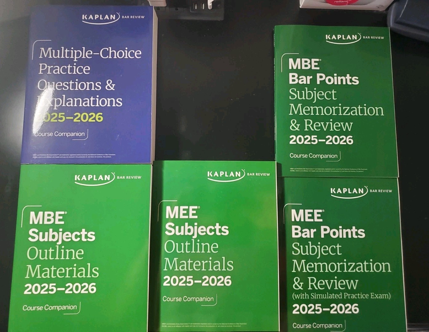 Kaplan Bar Review UBE Kit | 2025-2026 MBE/MEE Book Set