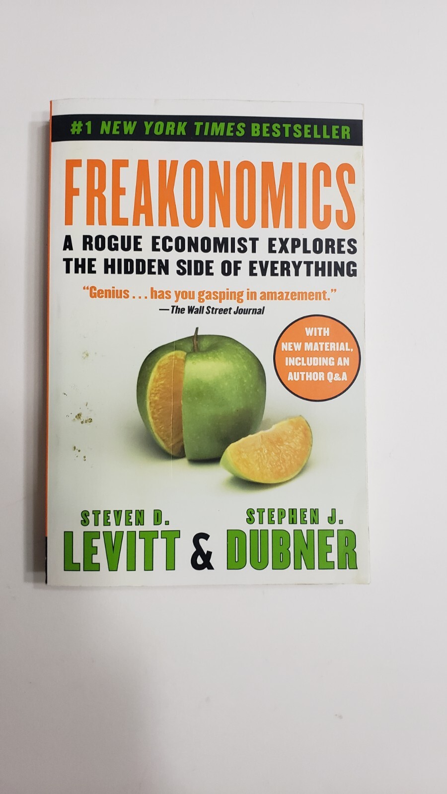 Freakonomics By Steven D. Levitt and Stephen J. Dubner (2009, Paperback)