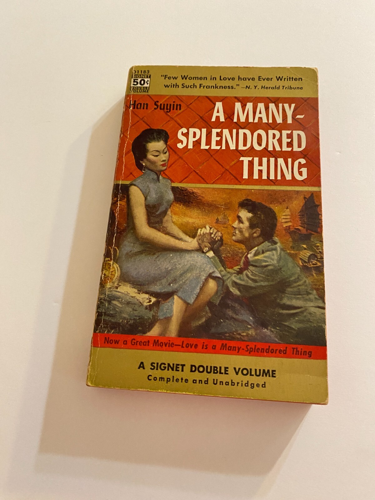 Han Suyin A Many Splendored Thing Signet Paperback 1955