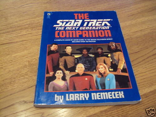 The Star Trek, The Next Generation Comp- 9780671794606, Larry Nemecek, paperback