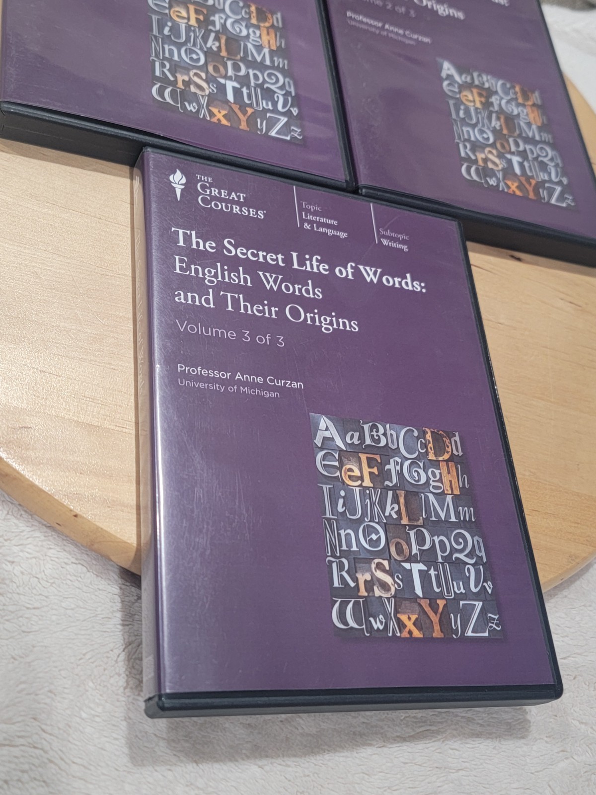 THE SECRET LIFE OF WORDS English Words, Origins THE GREAT COURSES Volume 1, 2, 3