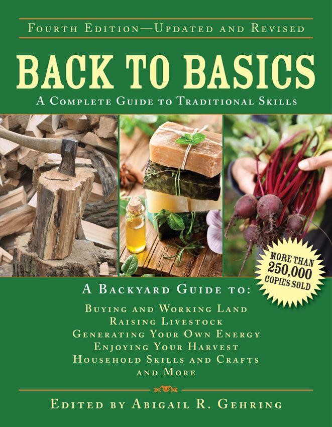 New Books Back to Basics A Complete Guide to Traditional Skills