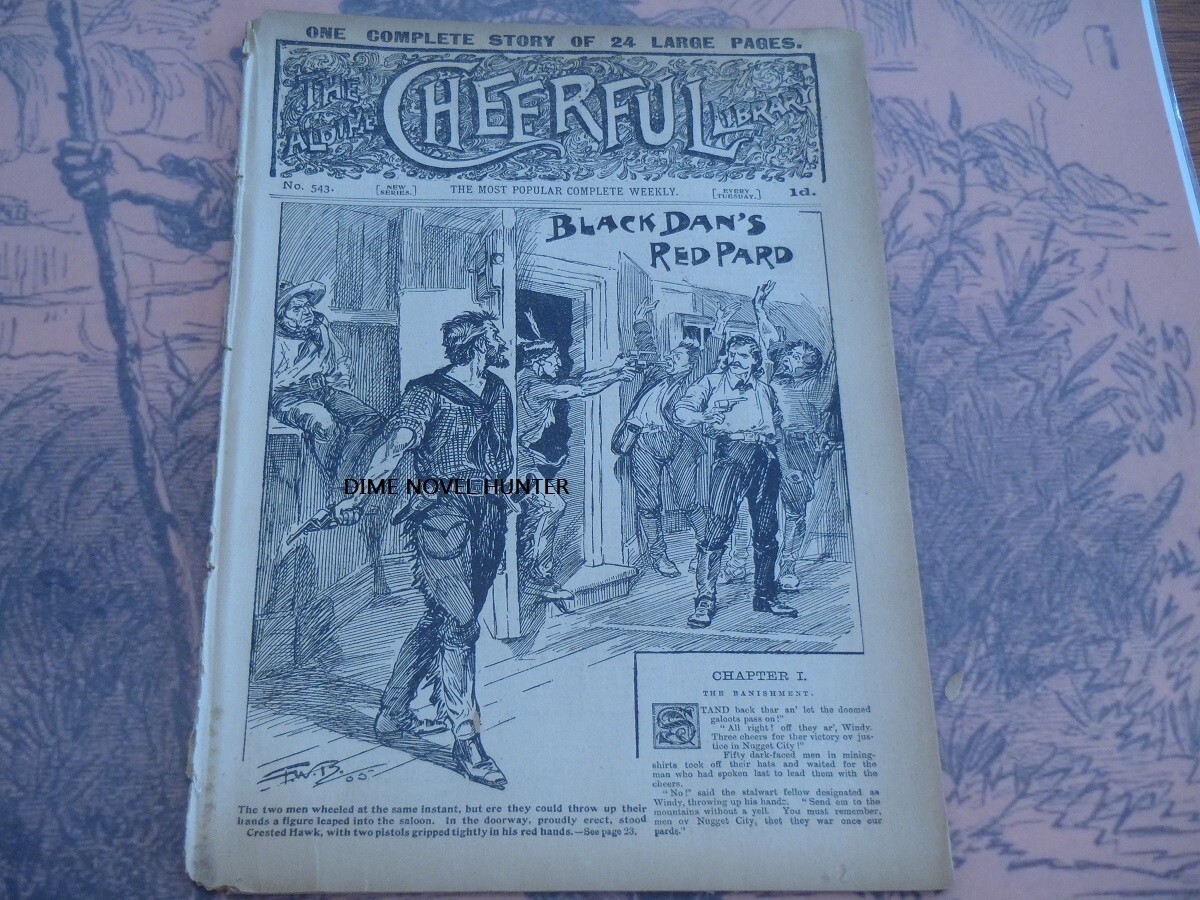 ALDINE CHEERFUL LIBRARY #543 GBR PENNY DREADFUL DIME NOVEL