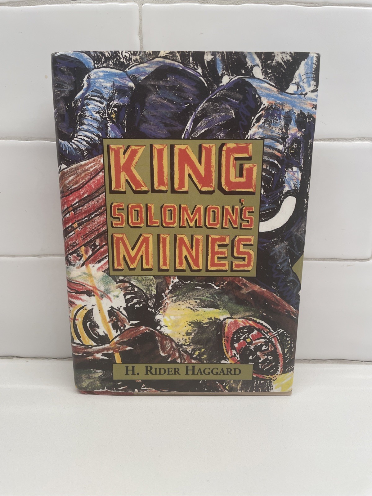 King Solomon’s Mines by H Rider Haggard 1998 HCDJ BOMC Hardcover Book