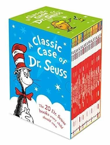A Classic Case of Dr. Seuss Series 20 Books Box Set Collection