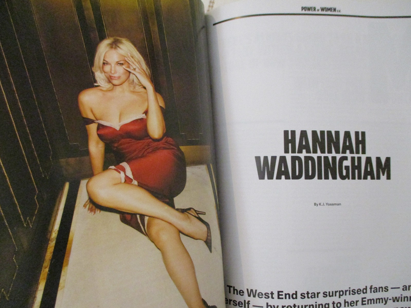 VARIETY 5/27/26 POWER OF WOMEN HANNAH WADDINGHAM EMILIA CLARKE EMMA CORRIN